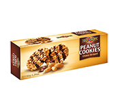 Peanut Cookies Choco Striped